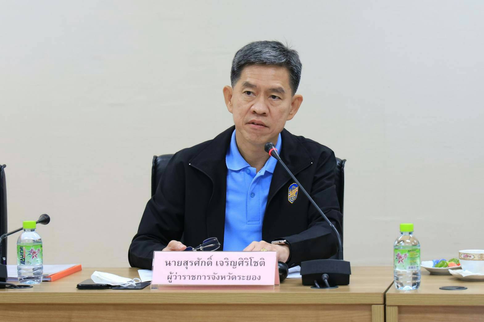 “พช.ระยอง” ร่วมประชุมเตรียมการข้อเสนอการประชุมระหว่างนายกรัฐมนตรีและภาคเอกชน และการประชุมคณะรัฐมนตรีอย่างเป็นทางการนอกสถานที่