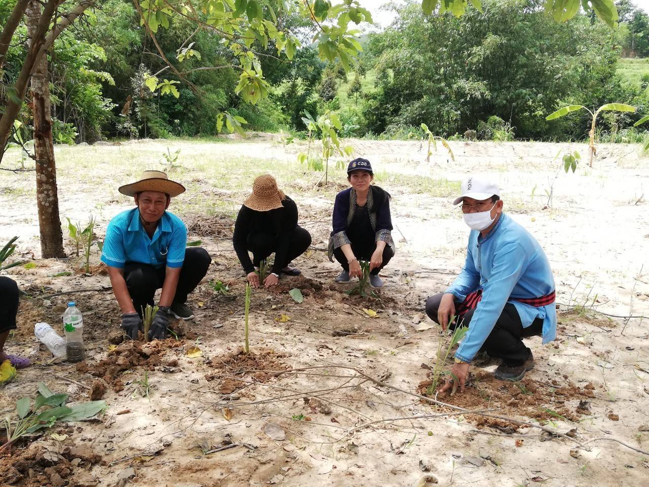 พช.ระยอง @ สพอ.แกลง ขับเคลื่อนกิจกรรม “โคก หนอง นา โมเดล”