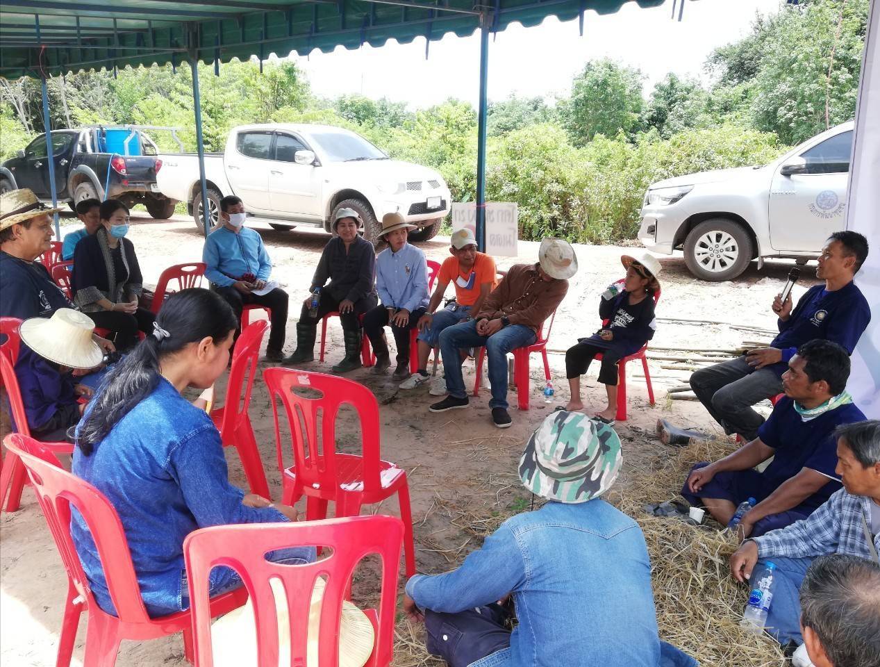 พช.ระยอง @ สพอ.แกลง ขับเคลื่อนกิจกรรม “โคก หนอง นา โมเดล”