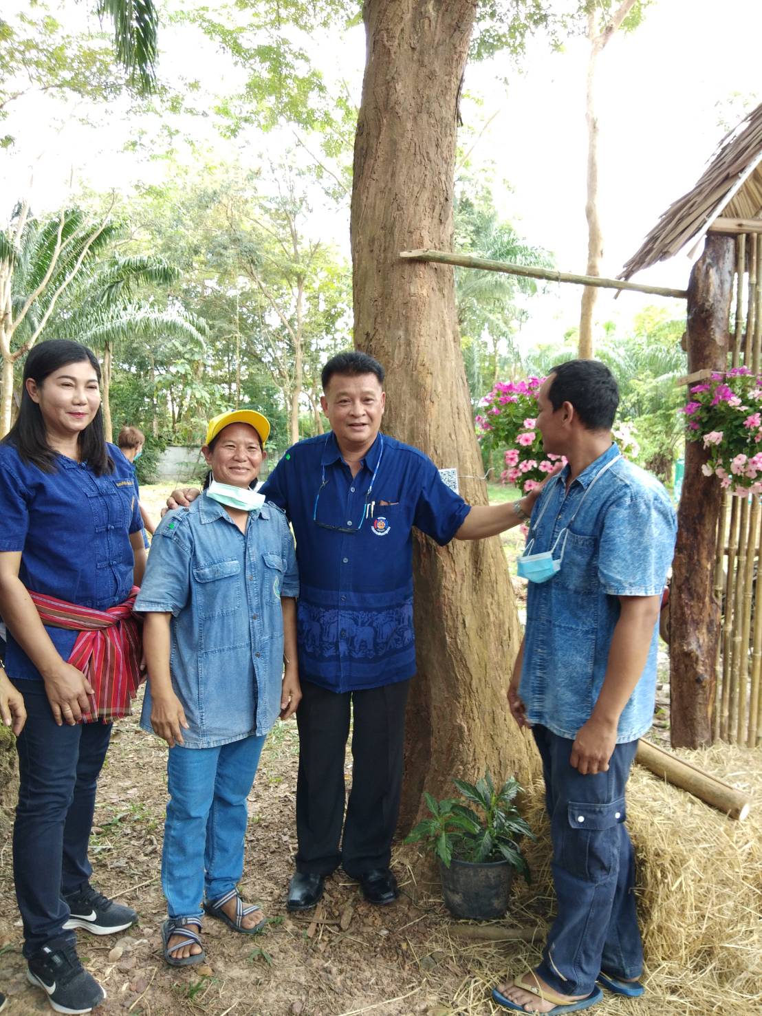 พช.ระยอง  @ สพอ.บ้านค่าย ขับเคลื่อนกิจกรรม  “โคก หนอง นา โมเดล”
