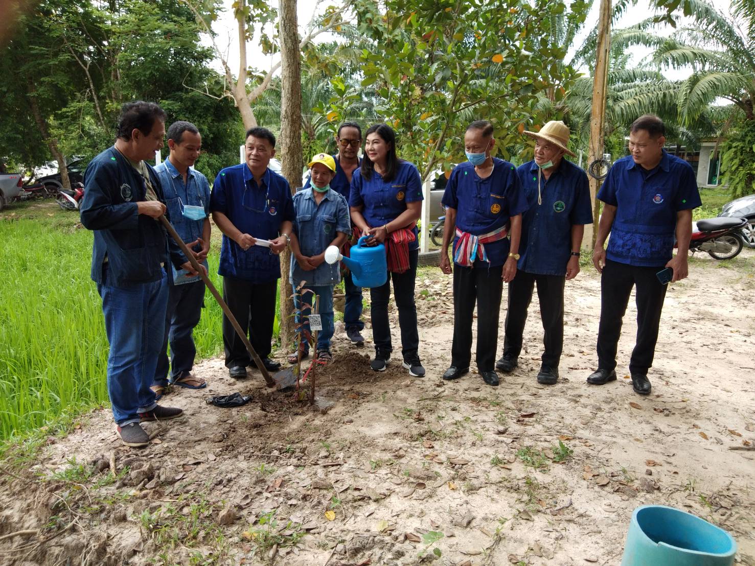 พช.ระยอง  @ สพอ.บ้านค่าย ขับเคลื่อนกิจกรรม  “โคก หนอง นา โมเดล”
