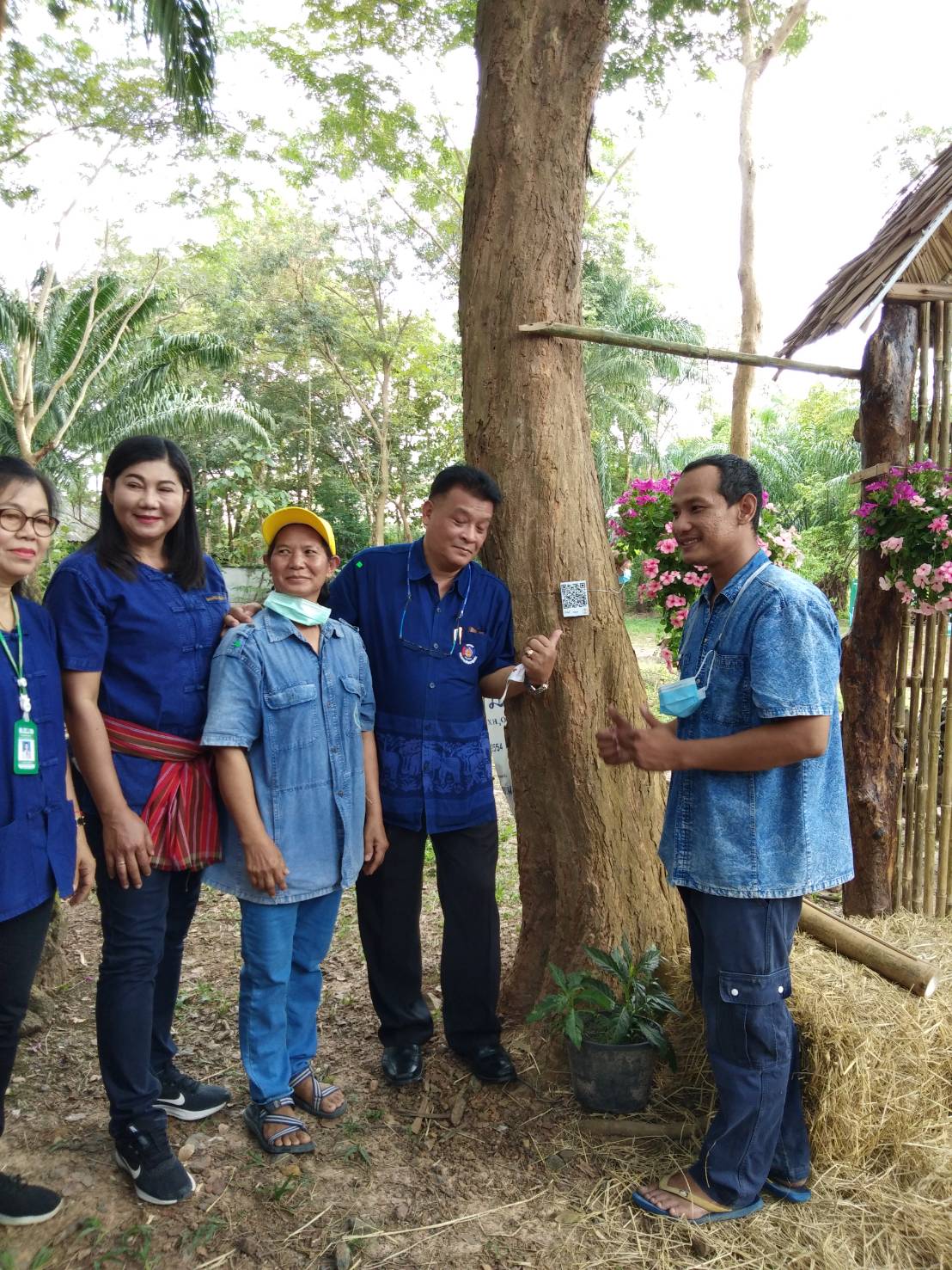 พช.ระยอง  @ สพอ.บ้านค่าย ขับเคลื่อนกิจกรรม  “โคก หนอง นา โมเดล”