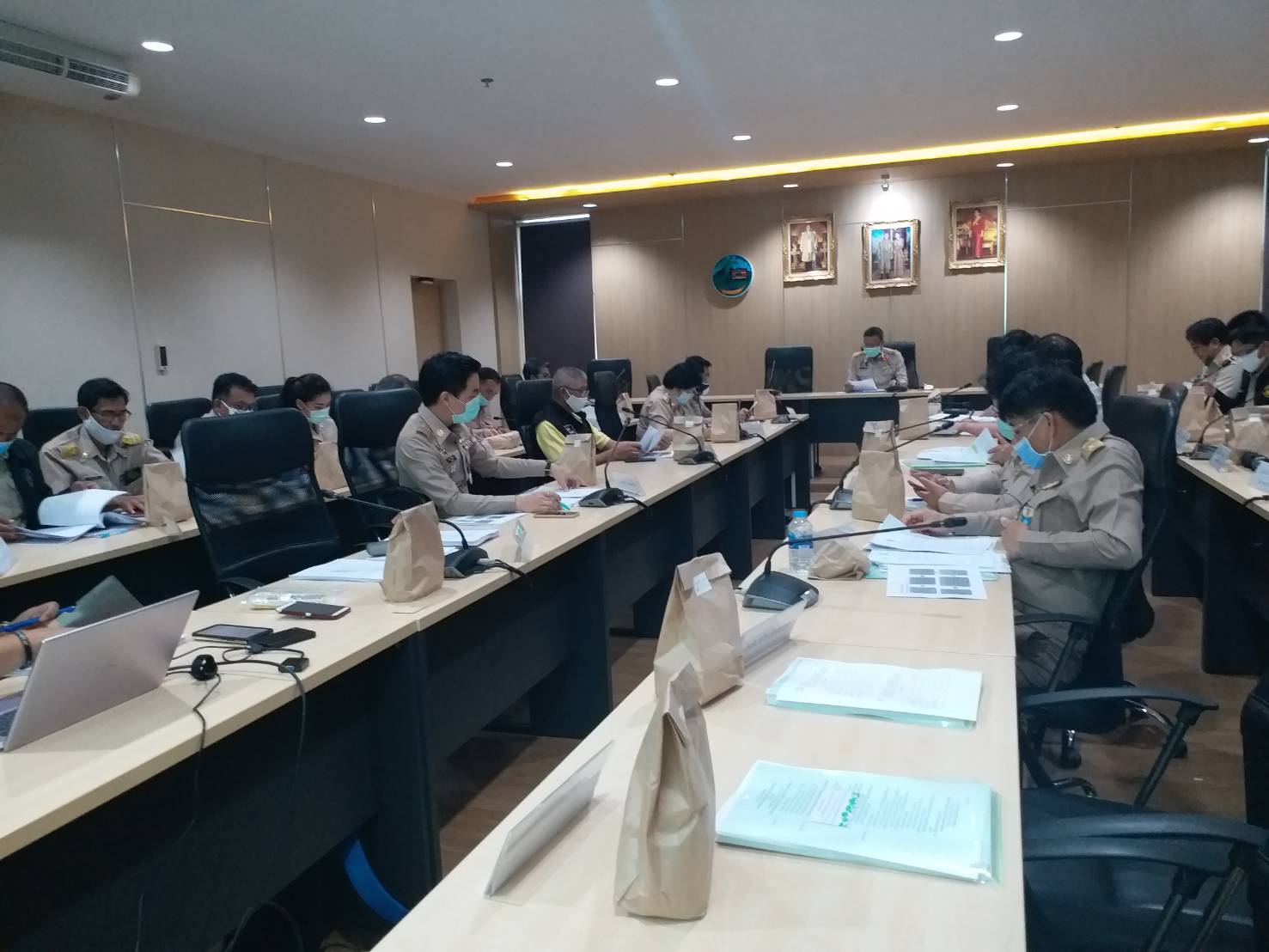 ?? พช.ระยอง  ร่วมประชุมคณะอนุกรรมการนโยบายที่ดินจังหวัดระยอง  (คทช.จังหวัด) ครั้งที่ 1/2563 ??