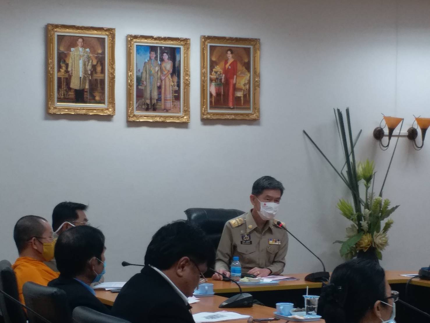 พช.ระยอง  ร่วมประชุมคณะกรรมการมูลนิธิอุทยานการเรียนรู้สมเด็จพระเจ้าตากสินมหาราช จังหวัดระยอง