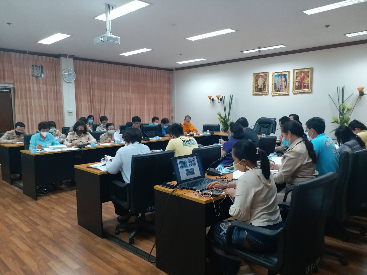 พช.ระยอง  ร่วมประชุมคณะกรรมการมูลนิธิอุทยานการเรียนรู้สมเด็จพระเจ้าตากสินมหาราช จังหวัดระยอง