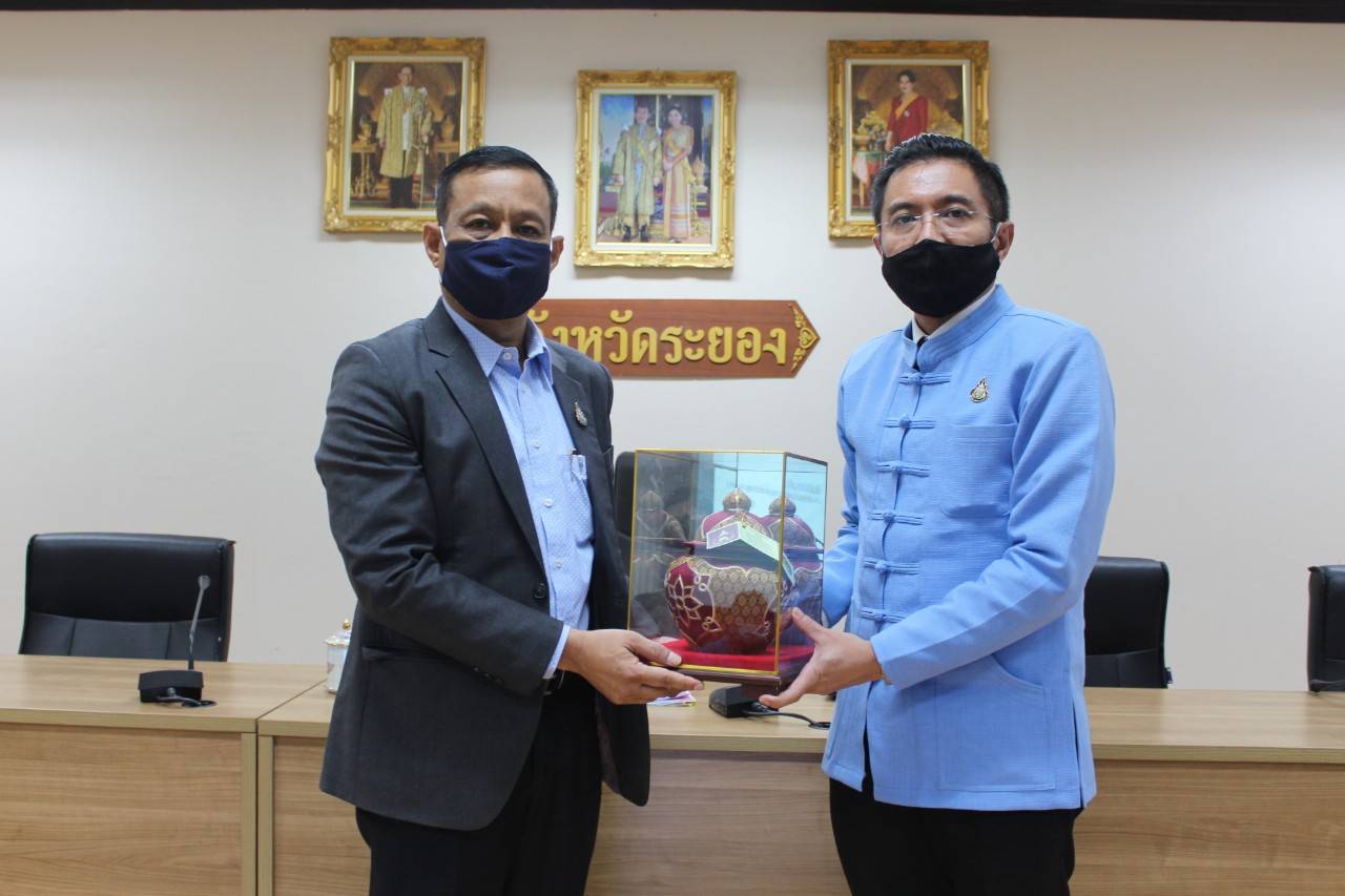 ?? “พช.ระยอง” ต้อนรับคณะศึกษาดูงาน ตามโครงการฝึกอบรมหลักสูตรนักบริหารพัฒนาชุมชนระดับสูง (นพส.)??