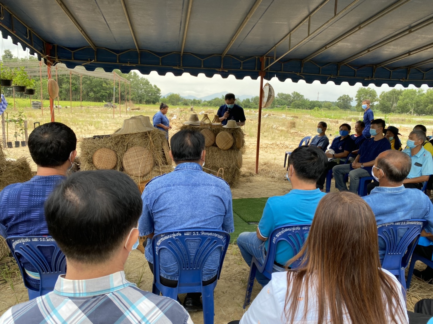 พช.ระยอง @ สพอ.บ้านค่าย ขับเคลื่อนกิจกรรม  “โคก หนอง นา โมเดล”