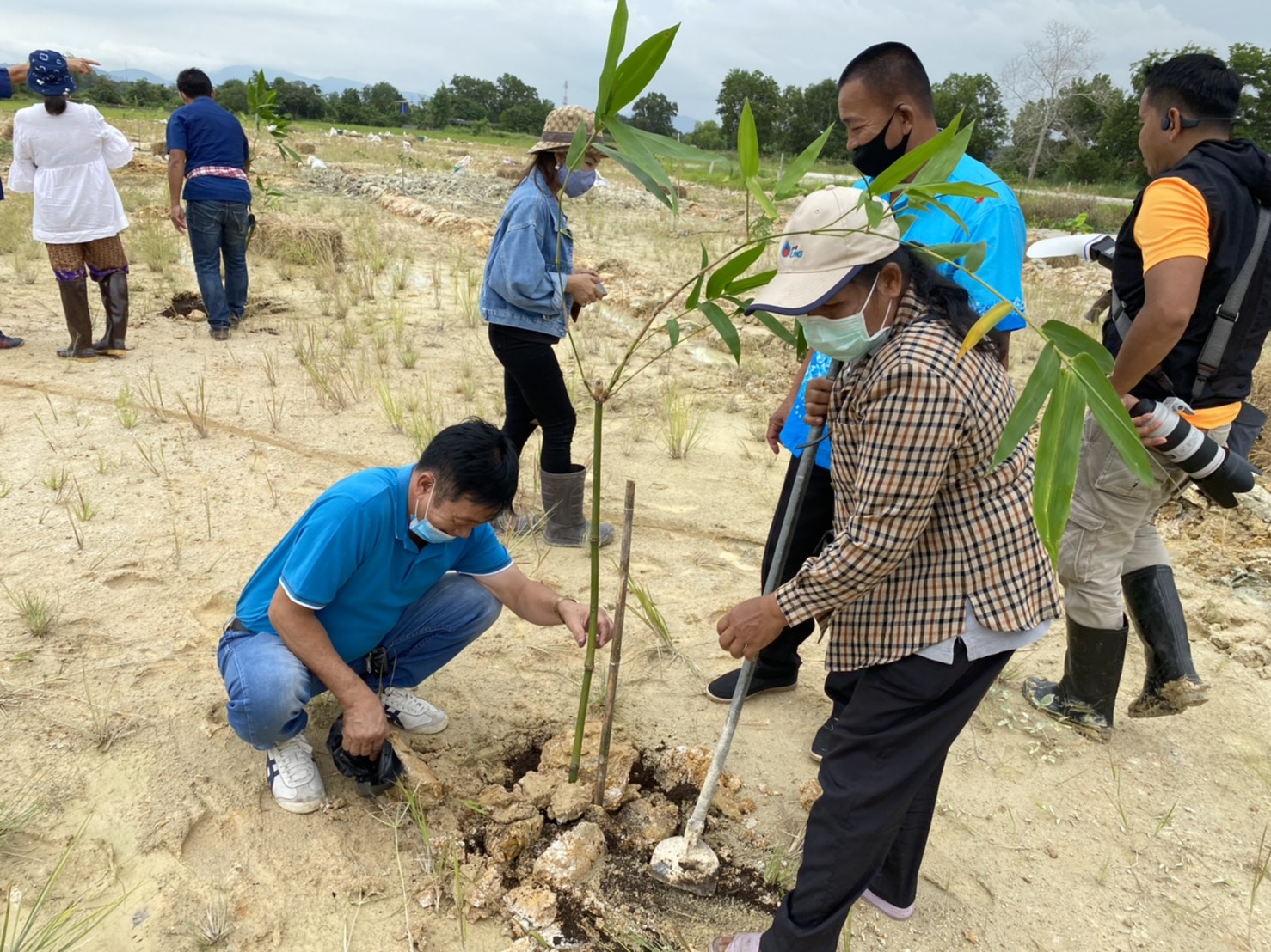 พช.ระยอง @ สพอ.บ้านค่าย ขับเคลื่อนกิจกรรม  “โคก หนอง นา โมเดล”