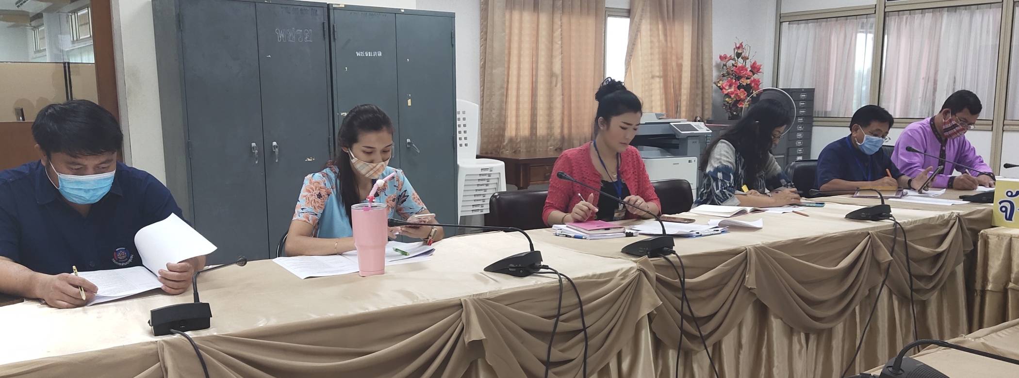 “พช.ระยอง”  ประชุมคณะผู้บริหารและเจ้าหน้าที่สพจ.ระยอง  เพื่อเตรียมความพร้อม และมอบหมายภารกิจ โครงการประชุมเชิงปฏิบัติการถ่ายทอดองค์ความรู้หมู่บ้านคนรักษ์ช้าง