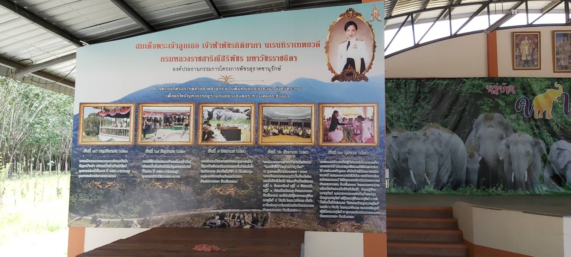 พช.ระยอง ร่วมสำรวจพื้นที่โครงการพัชรสุธาคชานุรักษ์