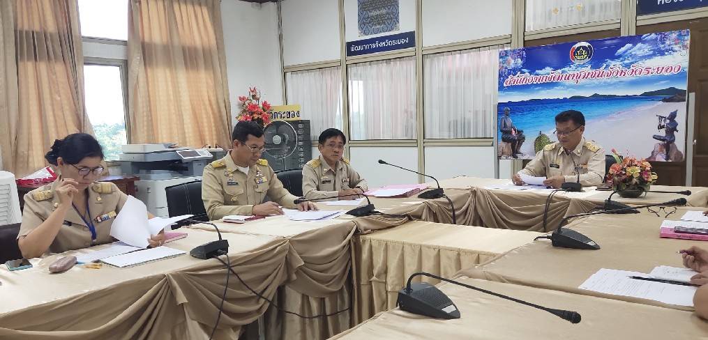 พช.ระยอง ประชุม Morning Brief ทุกวันจันทร์