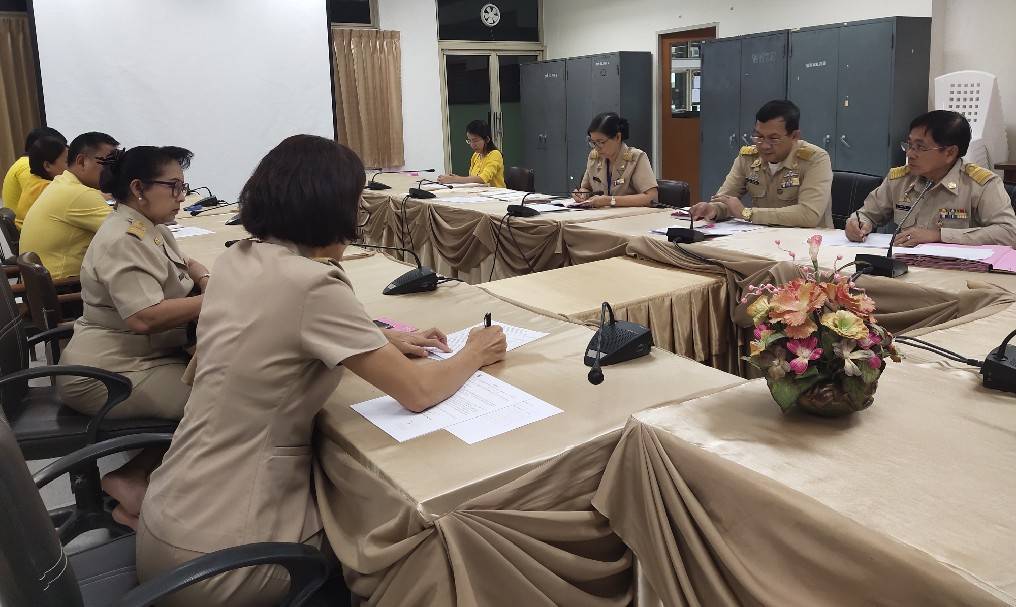 พช.ระยอง ประชุม Morning Brief ทุกวันจันทร์