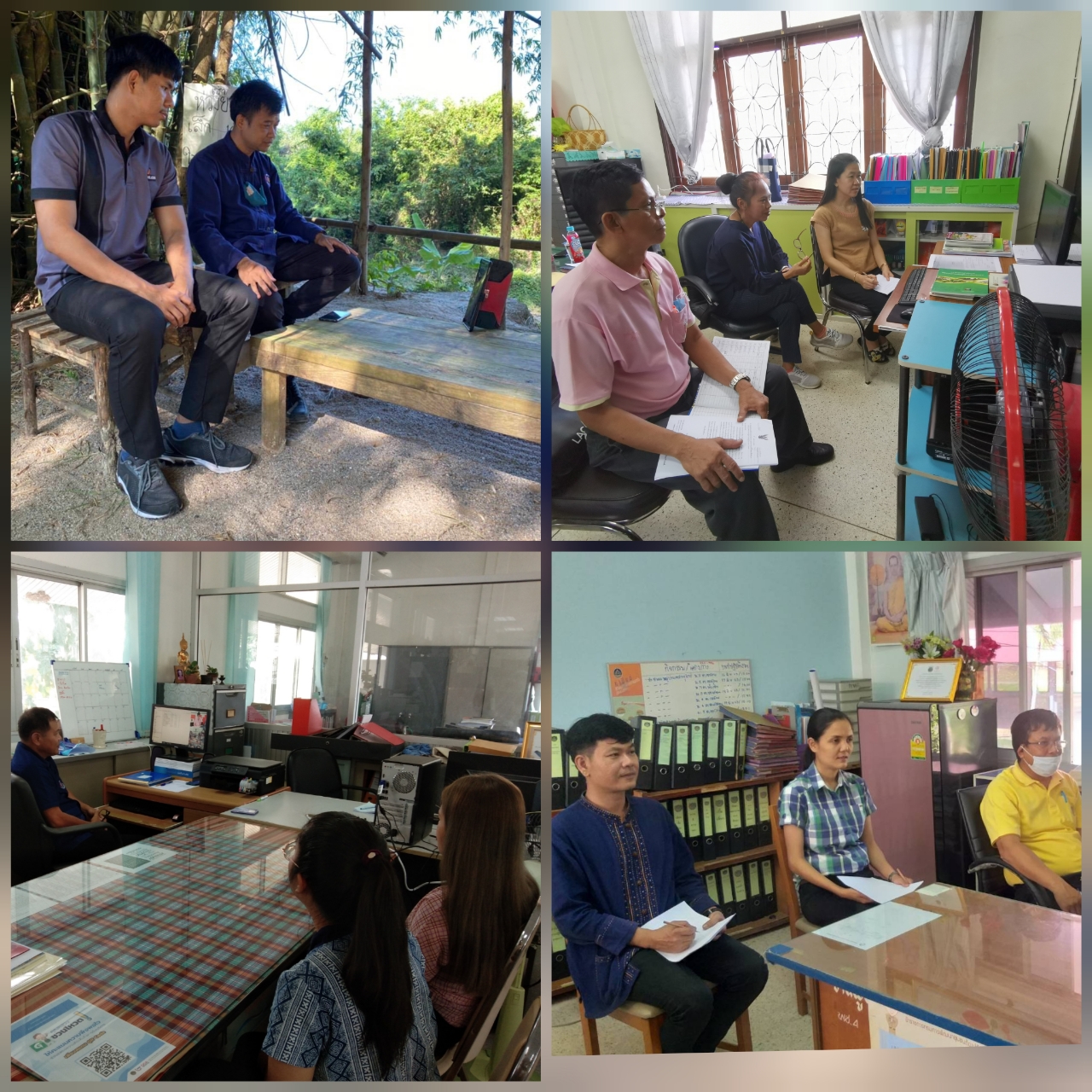 ?? “พช.ระยอง”  ร่วมรับฟังการประชุม Conference ชี้แจงแนวทางการรับสมัครคัดเลือกบุคคลเพื่อจัดจ้างเป็นลูกจ้างเหมาบริการปฏิบัติภารกิจตามโครงการพัฒนาพื้นที่ต้นแบบการพัฒนาคุณภาพชีวิต ตามหลักทฤษฎีใหม่ ประยุกต์สู่ “โคก หนอง นา โมเดล”