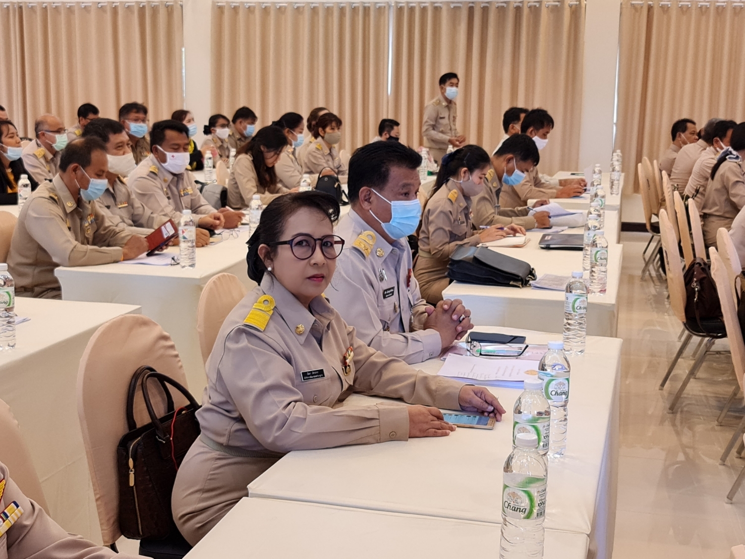 พช.ระยอง  ร่วมประชุมเพื่อจัดทำแผนดำเนินงานโครงการพัชรสุธาคชานุรักษ์ ประจำปี 2564