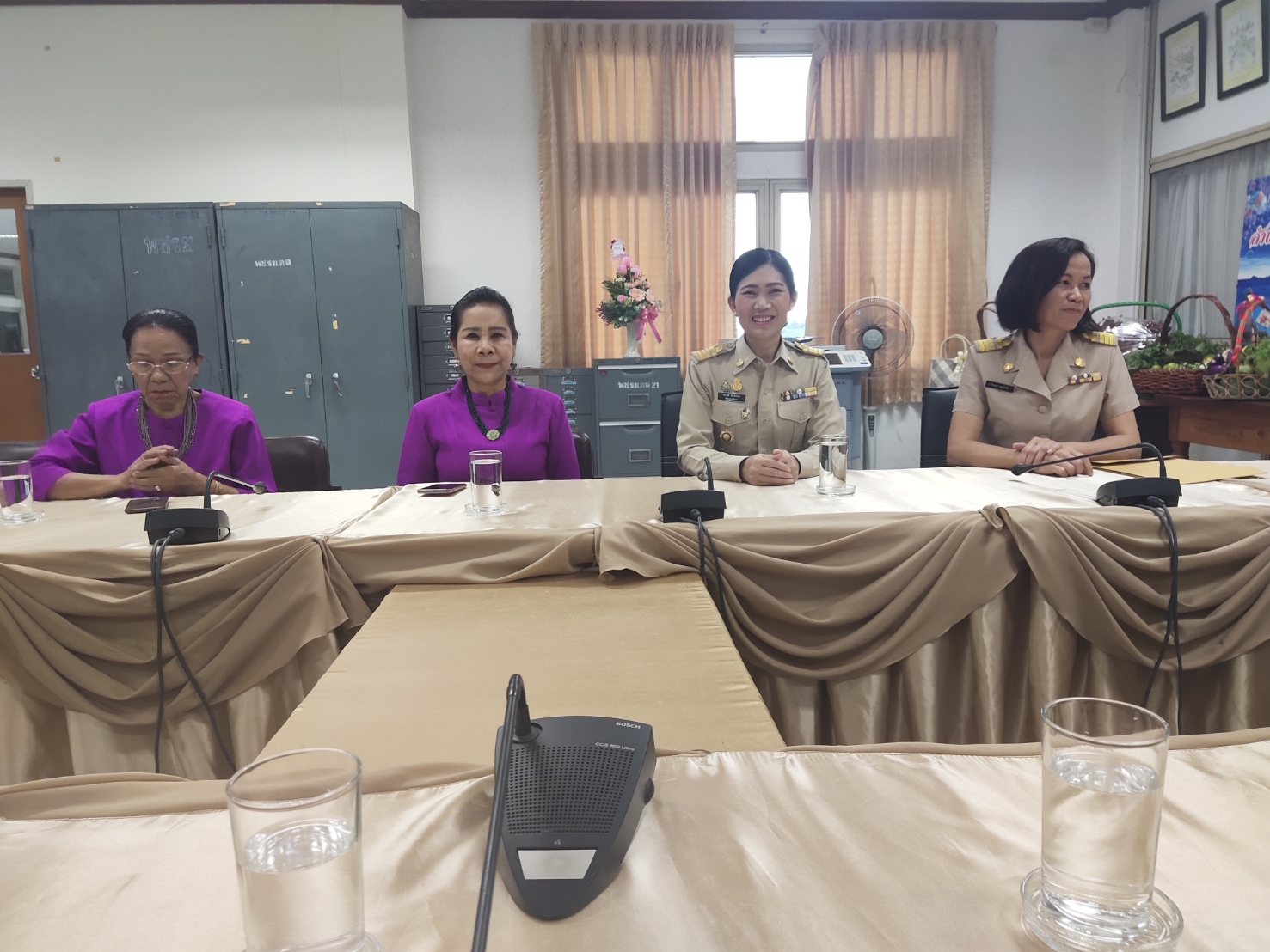 พช.ระยอง  แสดงความยินดีและต้อนรับผู้อำนวยการกลุ่มงานสารสนเทศการพัฒนาชุมชน สพจ.ระยอง