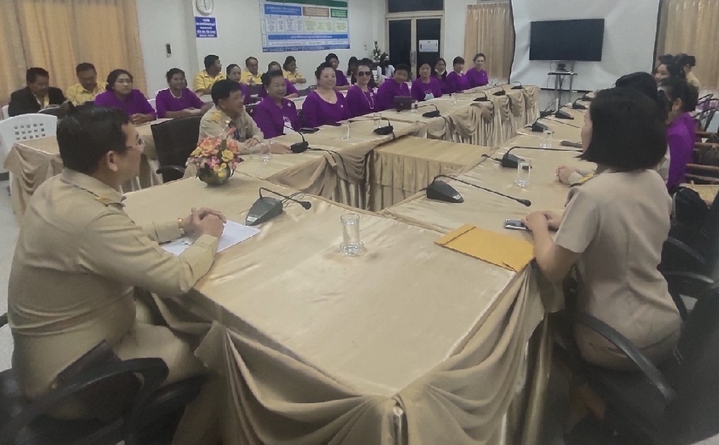 พช.ระยอง  แสดงความยินดีและต้อนรับผู้อำนวยการกลุ่มงานสารสนเทศการพัฒนาชุมชน สพจ.ระยอง