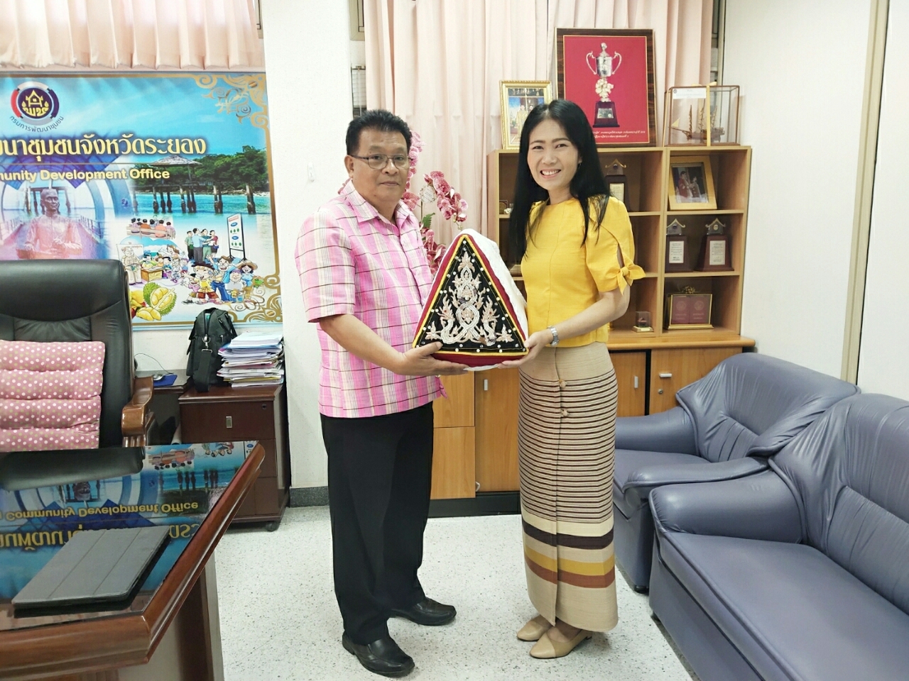 ? พช.ระยอง ประชุม Morning Brief ?