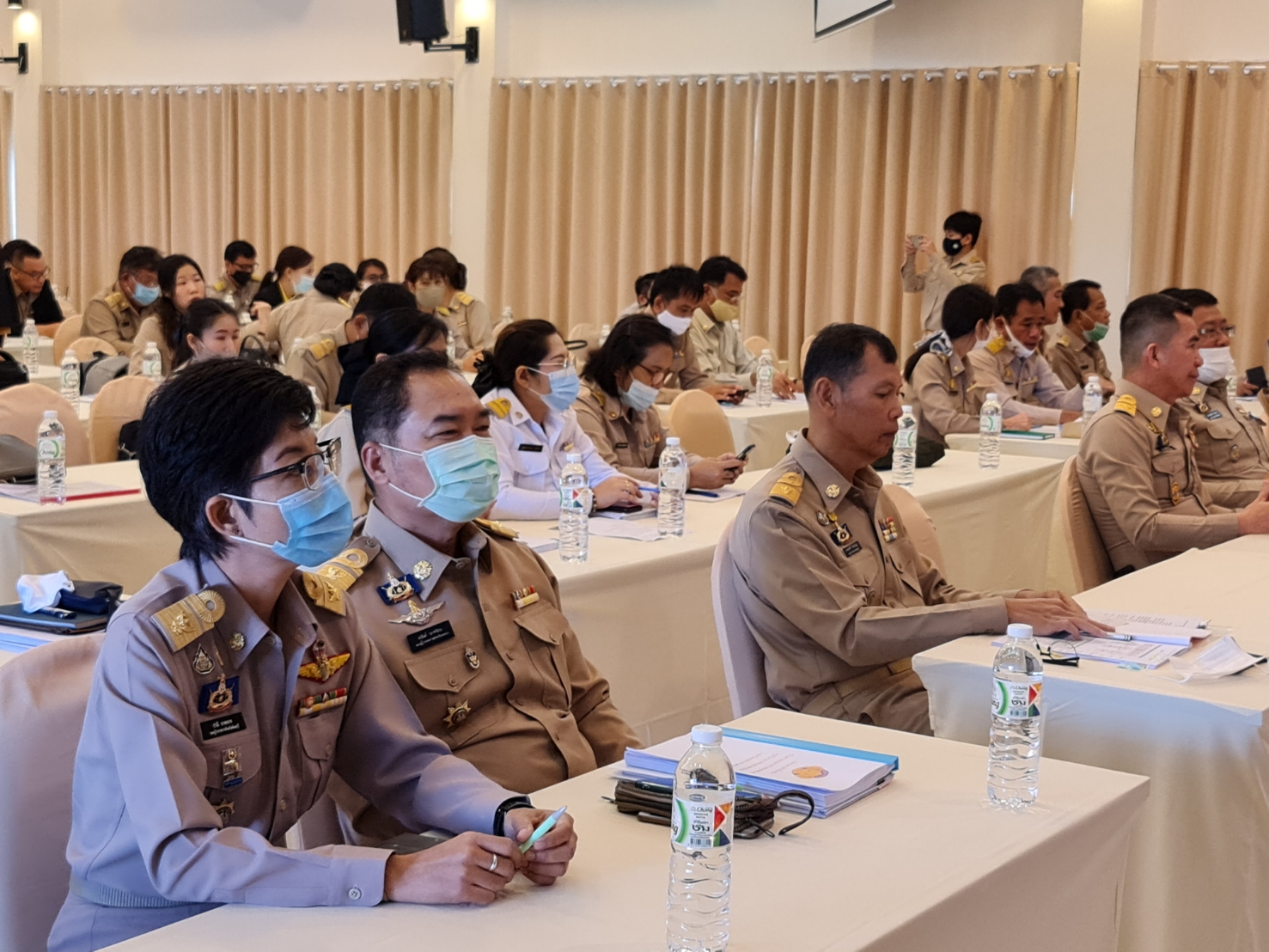 พช.ระยอง  ร่วมประชุมเพื่อจัดทำแผนดำเนินงานโครงการพัชรสุธาคชานุรักษ์ ประจำปี 2564