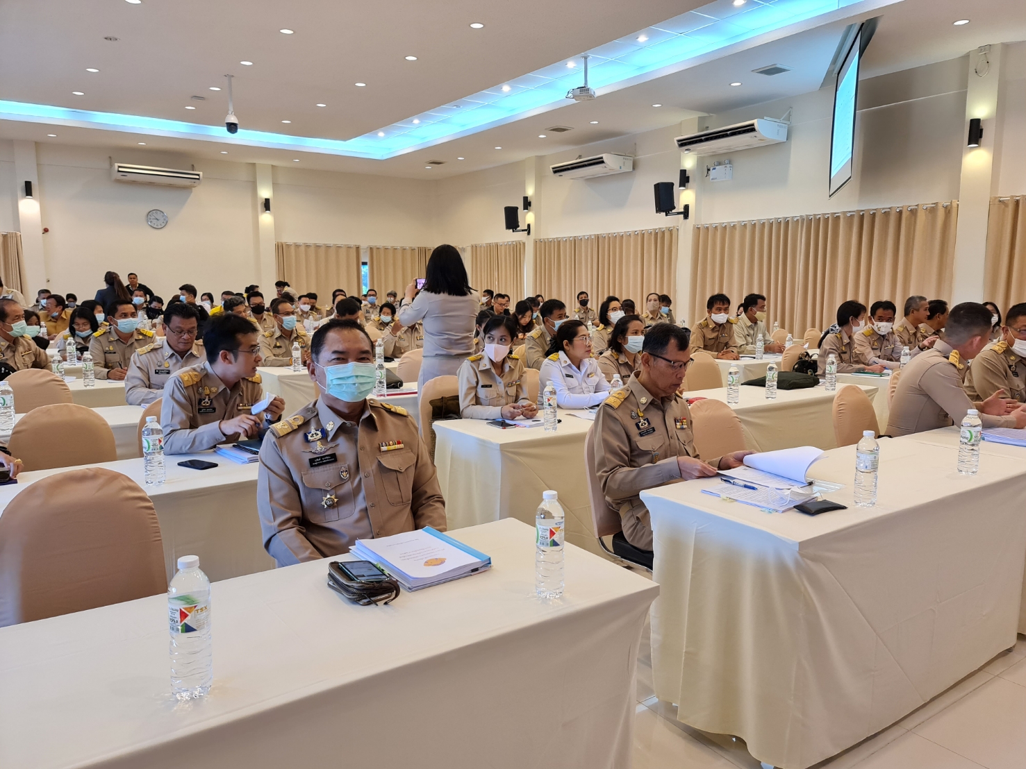 พช.ระยอง  ร่วมประชุมเพื่อจัดทำแผนดำเนินงานโครงการพัชรสุธาคชานุรักษ์ ประจำปี 2564