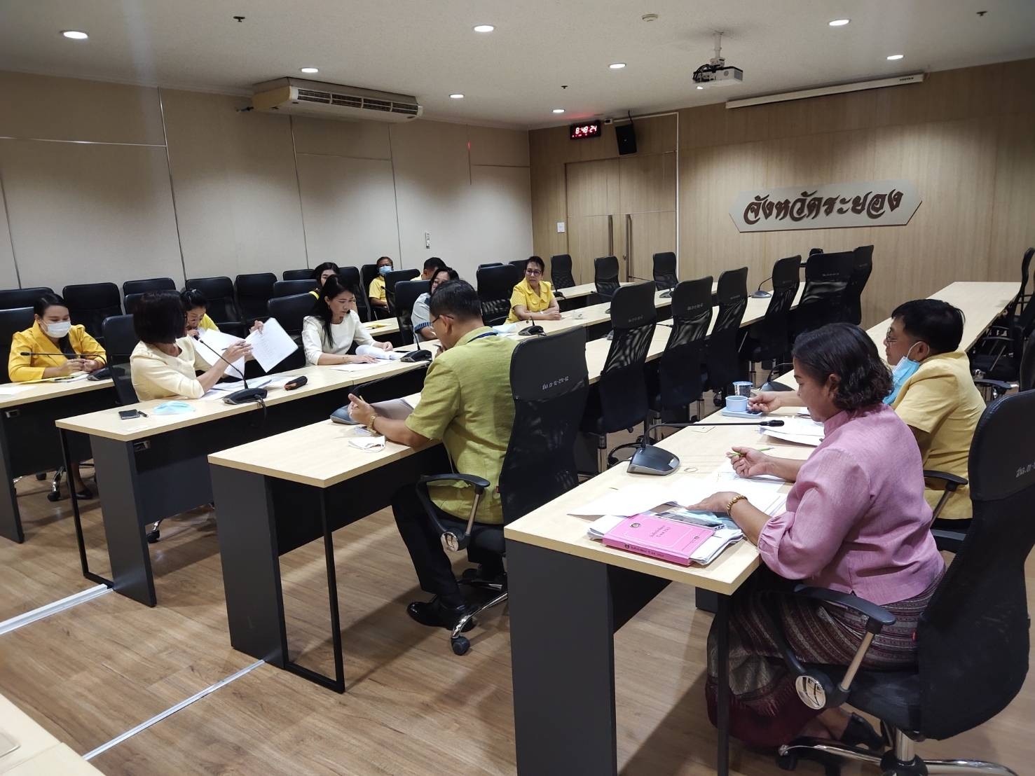 ?? “พช.ระยอง” ดำเนินการสอบสัมภาษณ์ ลูกจ้างเหมาบริการ  ปฏิบัติภารกิจตามโครงการพัฒนาพื้นที่ต้นแบบการพัฒนาคุณภาพชีวิต ตามหลักทฤษฎีใหม่ ประยุกต์สู่ “โคก หนอง นา โมเดล”  ??