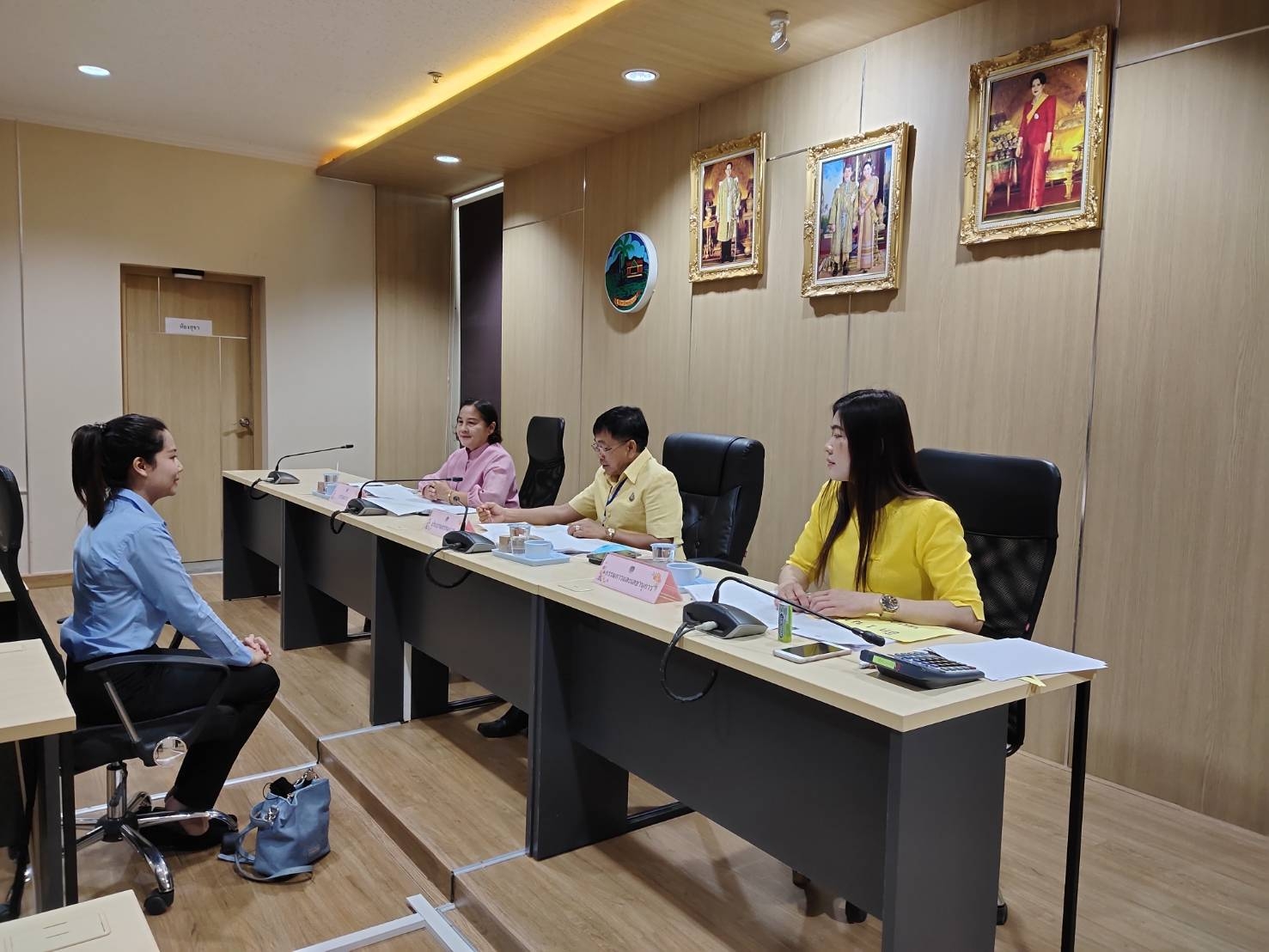 ?? “พช.ระยอง” ดำเนินการสอบสัมภาษณ์ ลูกจ้างเหมาบริการ  ปฏิบัติภารกิจตามโครงการพัฒนาพื้นที่ต้นแบบการพัฒนาคุณภาพชีวิต ตามหลักทฤษฎีใหม่ ประยุกต์สู่ “โคก หนอง นา โมเดล”  ??