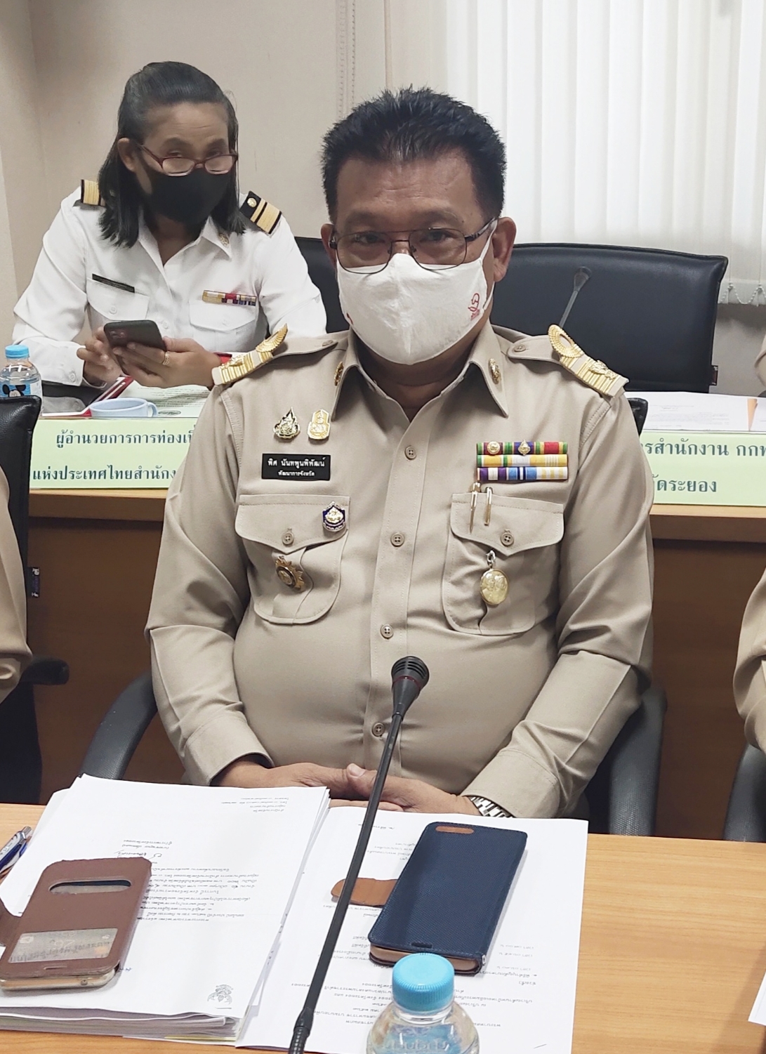 ?? “พช.ระยอง” ร่วมประชุมกรมการจังหวัด หัวหน้าส่วนราชการ นายอำเภอ และหัวหน้าหน่วยงานประจำจังหวัดระยอง ??