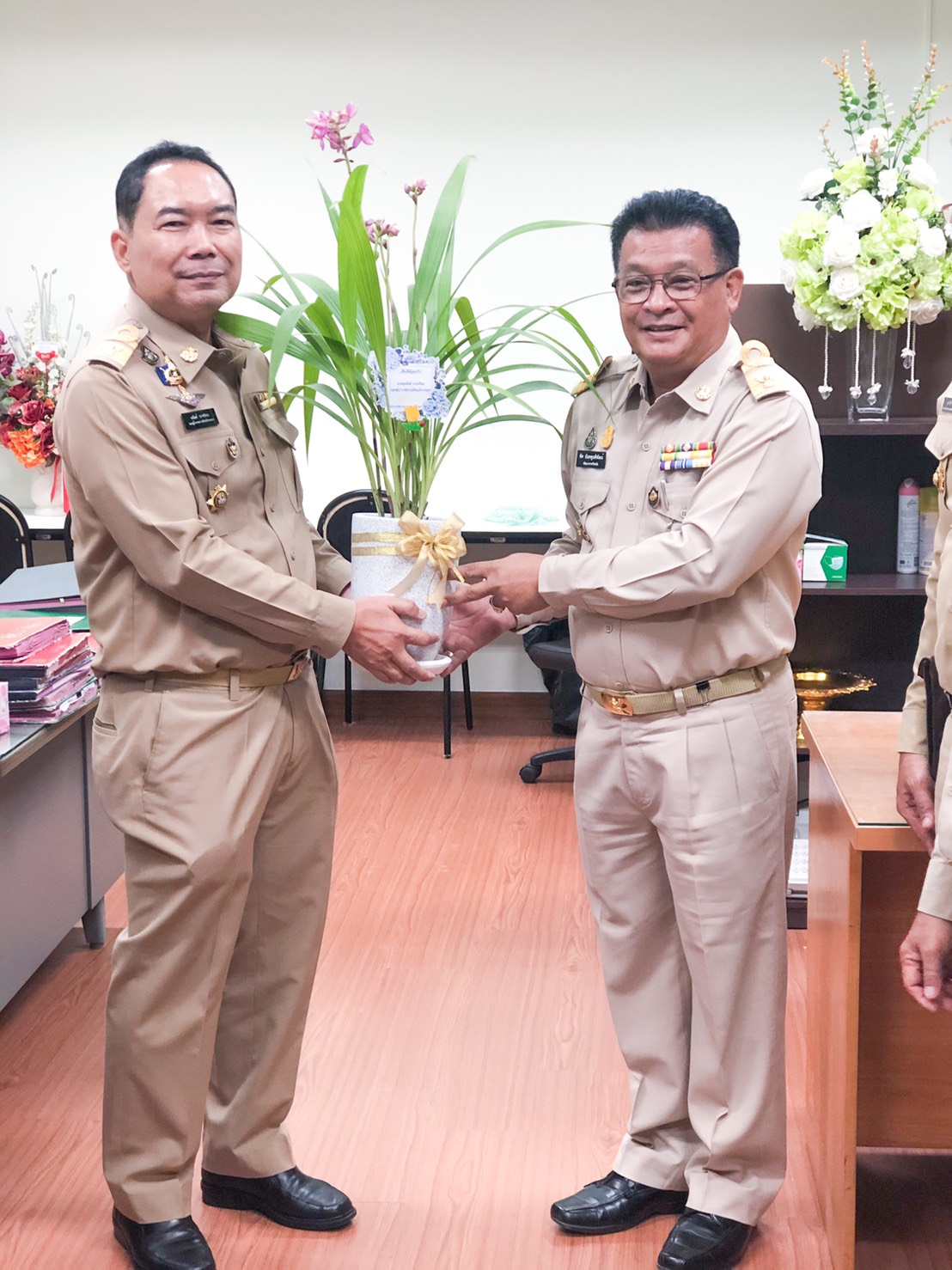 ?พช.ระยอง แสดงความยินดีและต้อนรับรองผู้ว่าราชการจังหวัดระยอง?