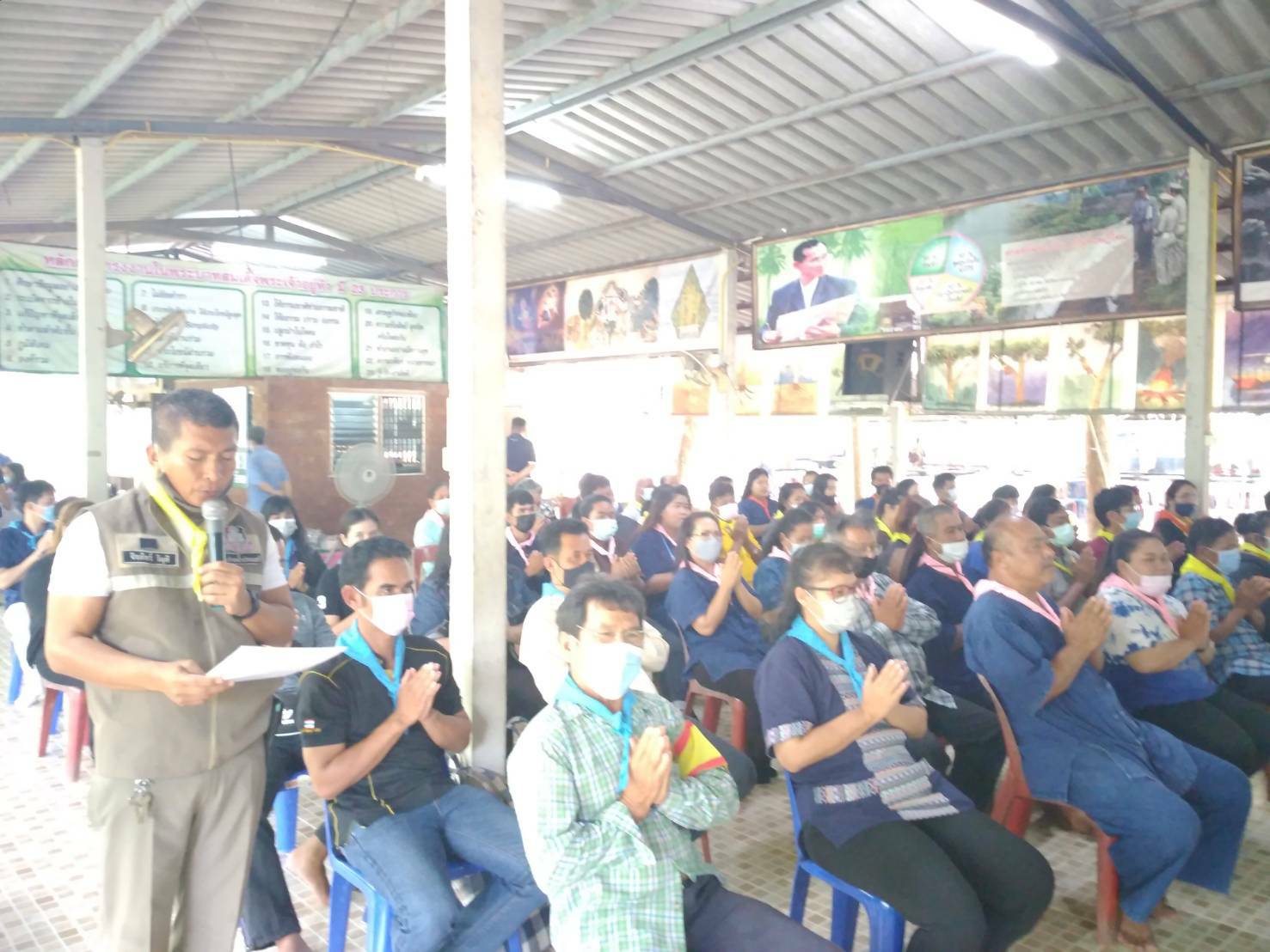 พช.ระยอง เปิดโครงการพัฒนาพื้นที่ต้นแบบการพัฒนาคุณภาพชีวิตตามหลักทฤษฎีใหม่ ประยุกต์สู่ “โคก หนอง นา โมเดล”