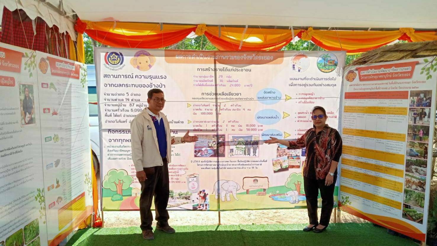 ? “พช.ระยอง” เตรียมความพร้อมการจัดนิทรรศการแสดงผลการดำเนินงานการส่งเสริมอาชีพหมู่บ้านคชานุรักษ์ และหมู่บ้านขยายผล ?