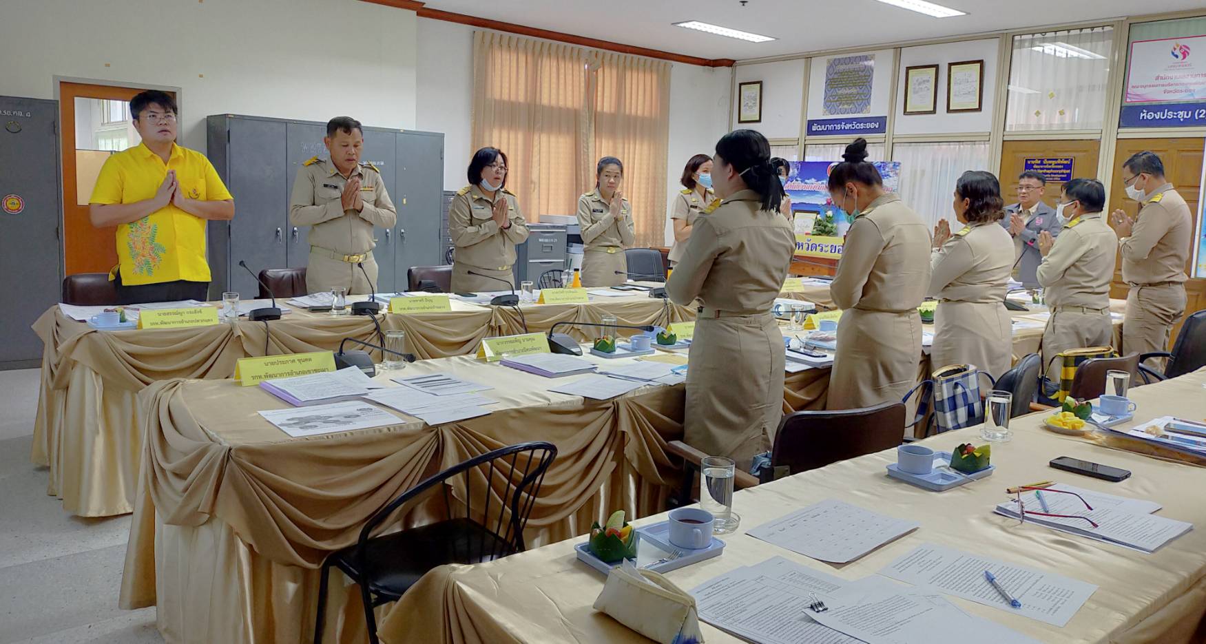 พช.ระยอง ประชุมผู้บริหารและนักวิชาการพัฒนาชุมชน ครั้งที่ 11/2563 