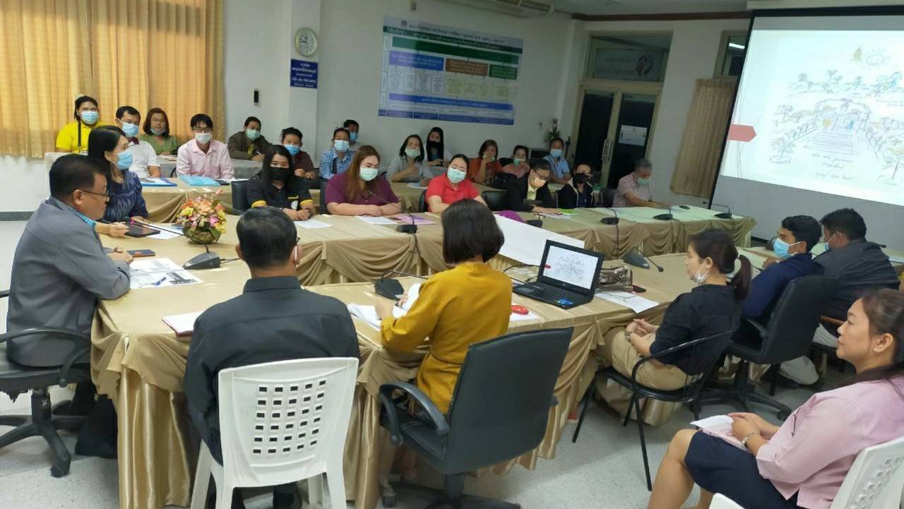 ?? “พช.ระยอง” รับรายงานตัวและปฐมนิเทศลูกจ้างเหมาบริการ ปฏิบัติภารกิจตามโครงการพัฒนาพื้นที่ต้นแบบการพัฒนาคุณภาพชีวิต ตามหลักทฤษฎีใหม่ ประยุกต์สู่ “โคก หนอง นา โมเดล” ??