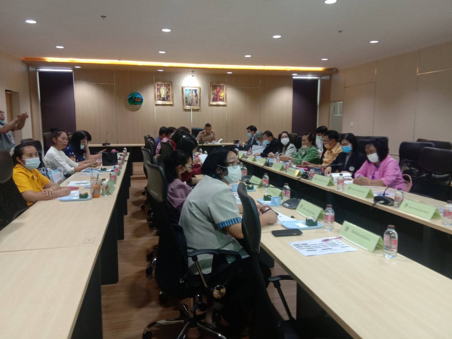 “พช.ระยอง” ร่วมประชุมเชิงปฏิบัติการบูรณาการบริหารจัดการความมั่นคง ด้านสังคมและการเมือง