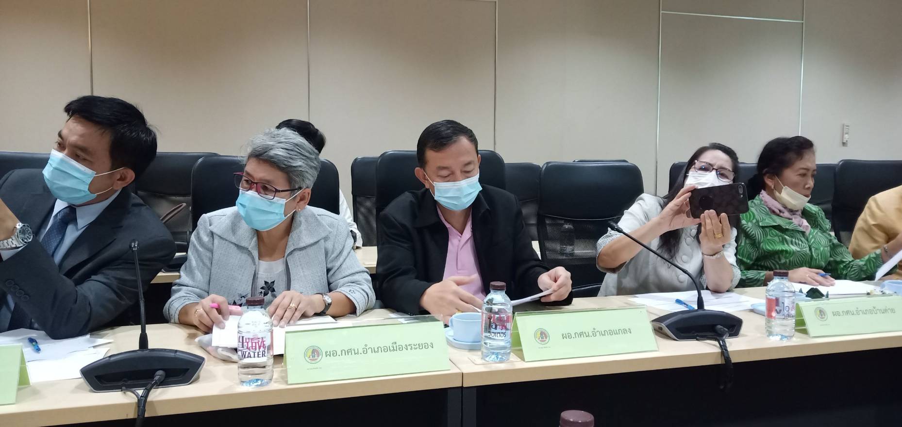 “พช.ระยอง” ร่วมประชุมเชิงปฏิบัติการบูรณาการบริหารจัดการความมั่นคง ด้านสังคมและการเมือง