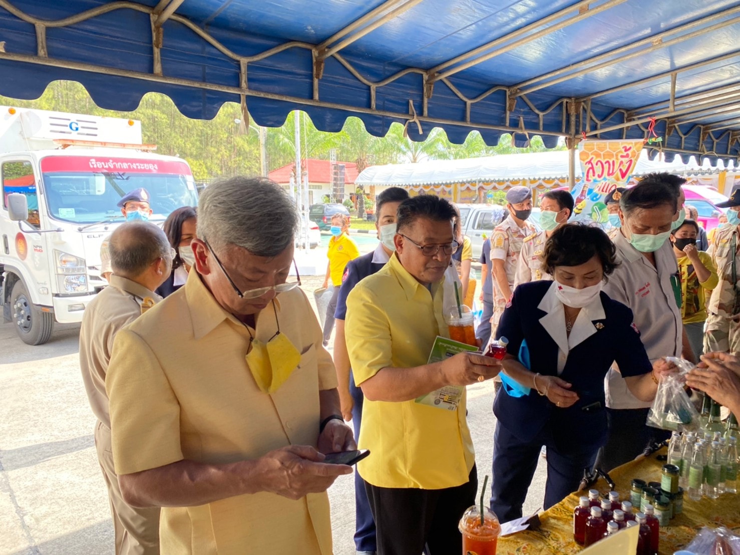 “พช.ระยอง ร่วมออกหน่วยบำบัดทุกข์ บำรุงสุข สร้างรอยยิ้ม คืนความสุขให้ประชาชน จังหวัดระยอง ครั้งที่ 2 ปี 2564”