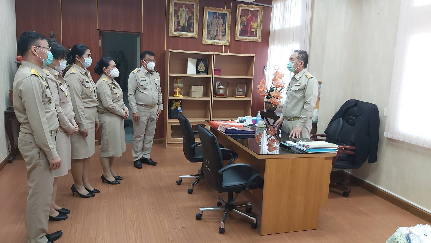 พช.ระยอง ต้อนรับและมอบนโยบายแก่ข้าราชการที่มาดำรงตำแหน่งใหม่ในสังกัดสำนักงานพัฒนาชุมชนจังหวัดระยอง?