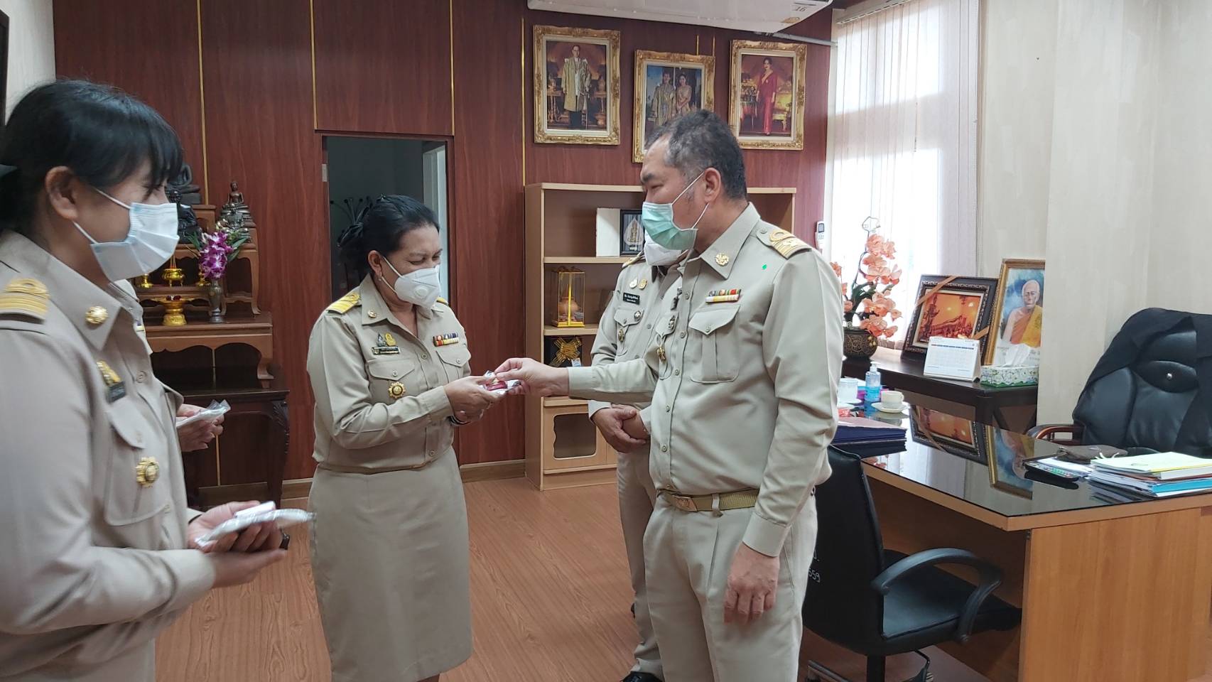 พช.ระยอง ต้อนรับและมอบนโยบายแก่ข้าราชการที่มาดำรงตำแหน่งใหม่ในสังกัดสำนักงานพัฒนาชุมชนจังหวัดระยอง?