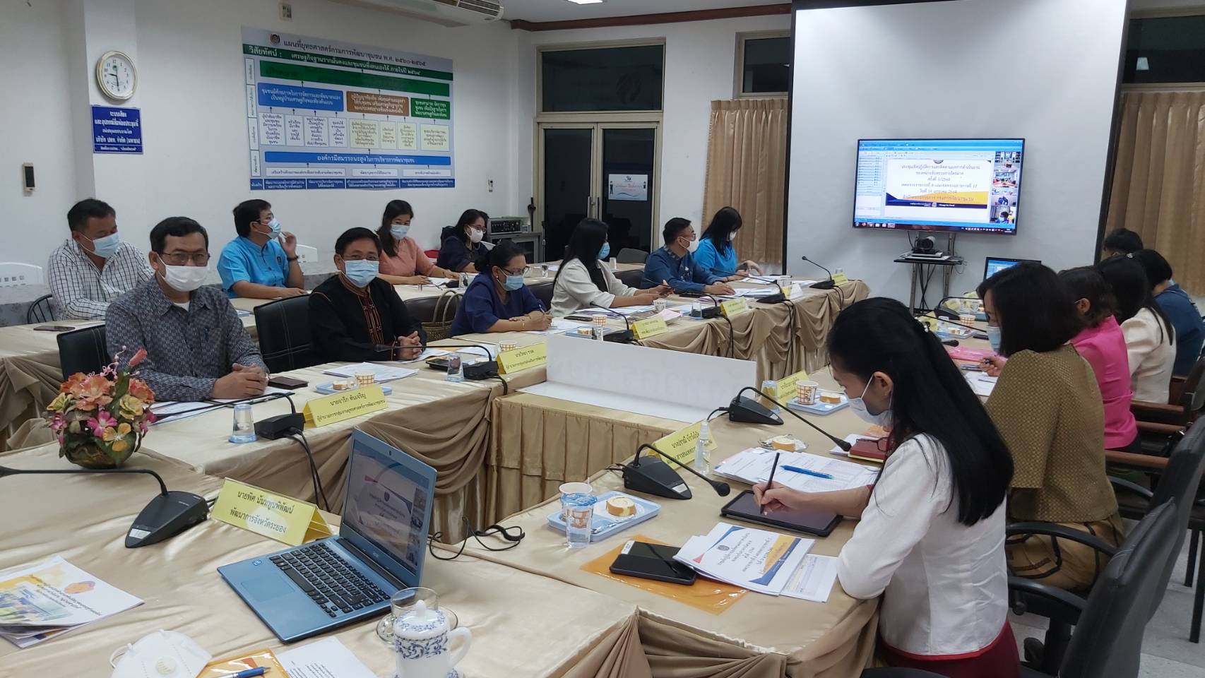 พช.ระยอง ร่วมประชุมเชิงปฏิบัติการตรวจติดตามผลการดำเนินงานของหน่วยรับตรวจรายไตรมาส ครั้งที่ 1/2564 ผ่านระบบห้องประชุมออนไลน์ (Session call) กรมการพัฒนาชุมชน?