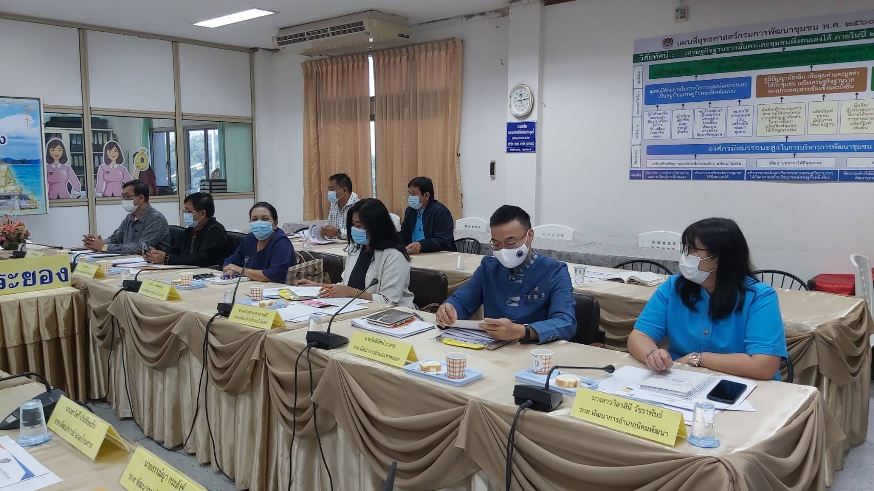 พช.ระยอง ร่วมประชุมเชิงปฏิบัติการตรวจติดตามผลการดำเนินงานของหน่วยรับตรวจรายไตรมาส ครั้งที่ 1/2564 ผ่านระบบห้องประชุมออนไลน์ (Session call) กรมการพัฒนาชุมชน?