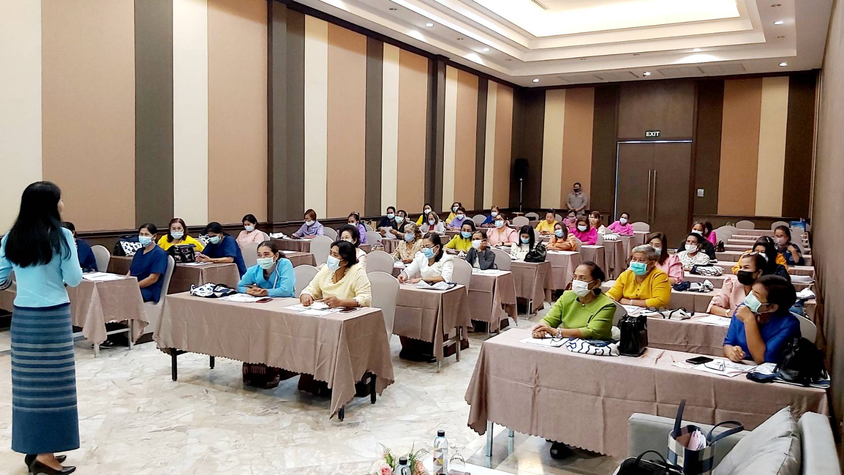 “พช.ระยอง” เพิ่มประสิทธิภาพแก่กลไกขับเคลื่อนกองทุนพัฒนาบทบาทสตรีระดับจังหวัด