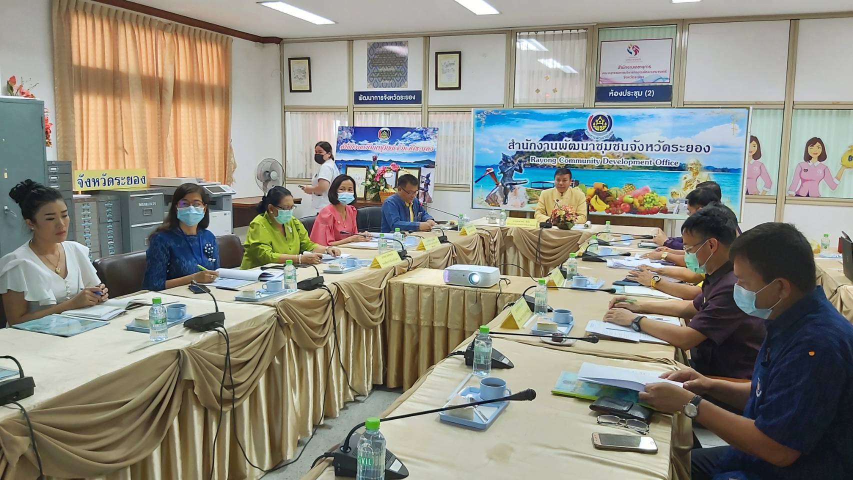 “พช.ระยอง” รับการตรวจติดตามนโยบายสำคัญจากผู้ตรวจราชการกรมการพัฒนาชุมชน