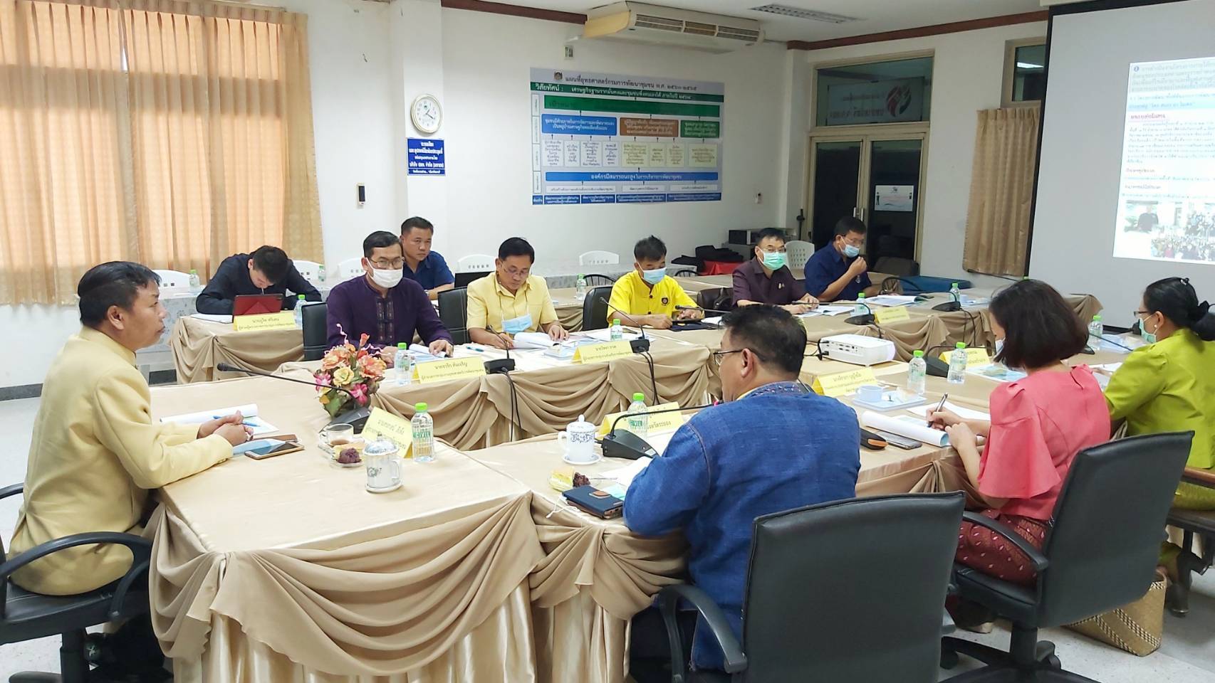 “พช.ระยอง” รับการตรวจติดตามนโยบายสำคัญจากผู้ตรวจราชการกรมการพัฒนาชุมชน