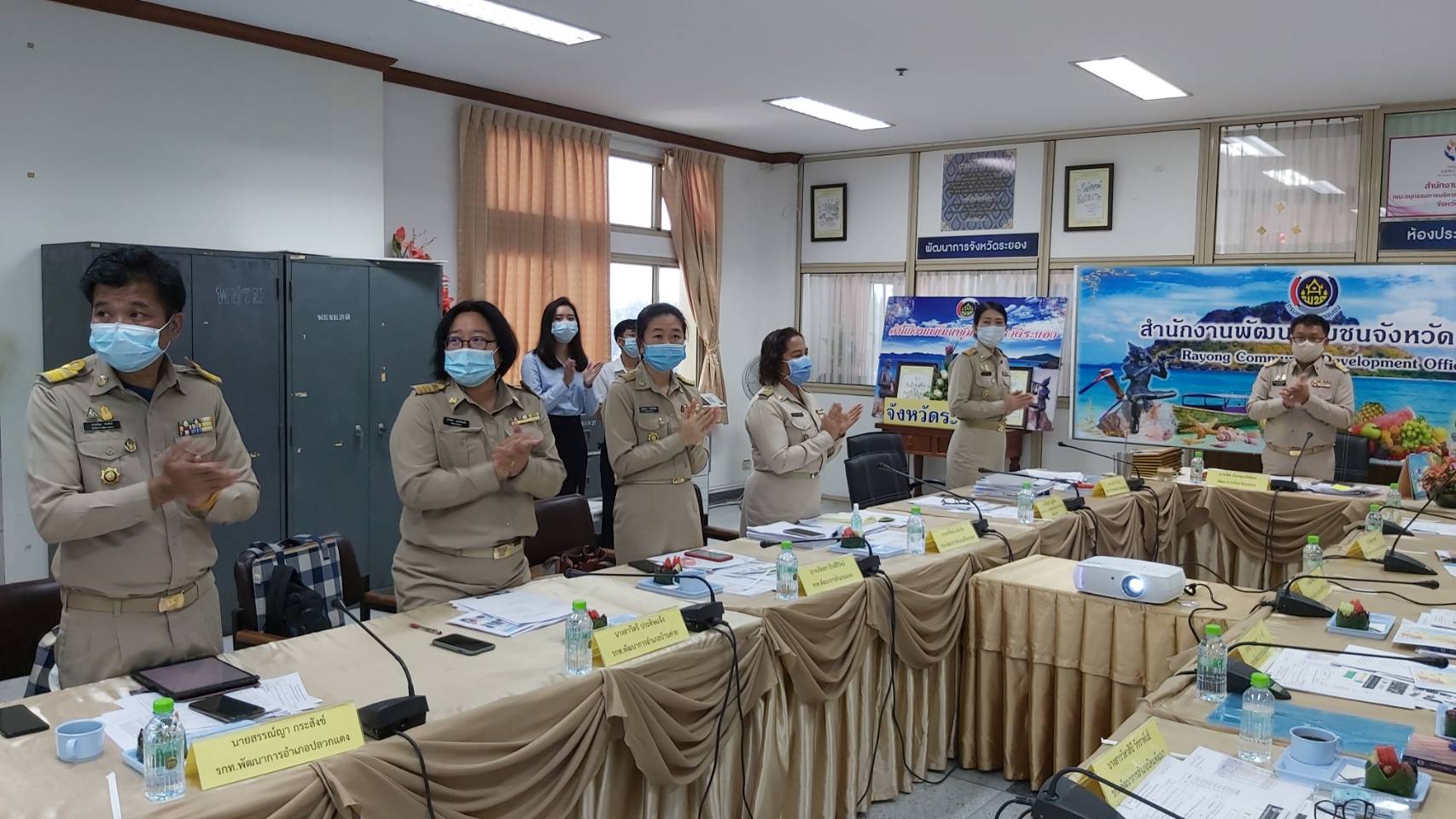 “พช.ระยอง” ประชุมผู้บริหารและนักวิชาการพัฒนาชุมชน ครั้งที่ 2/2564