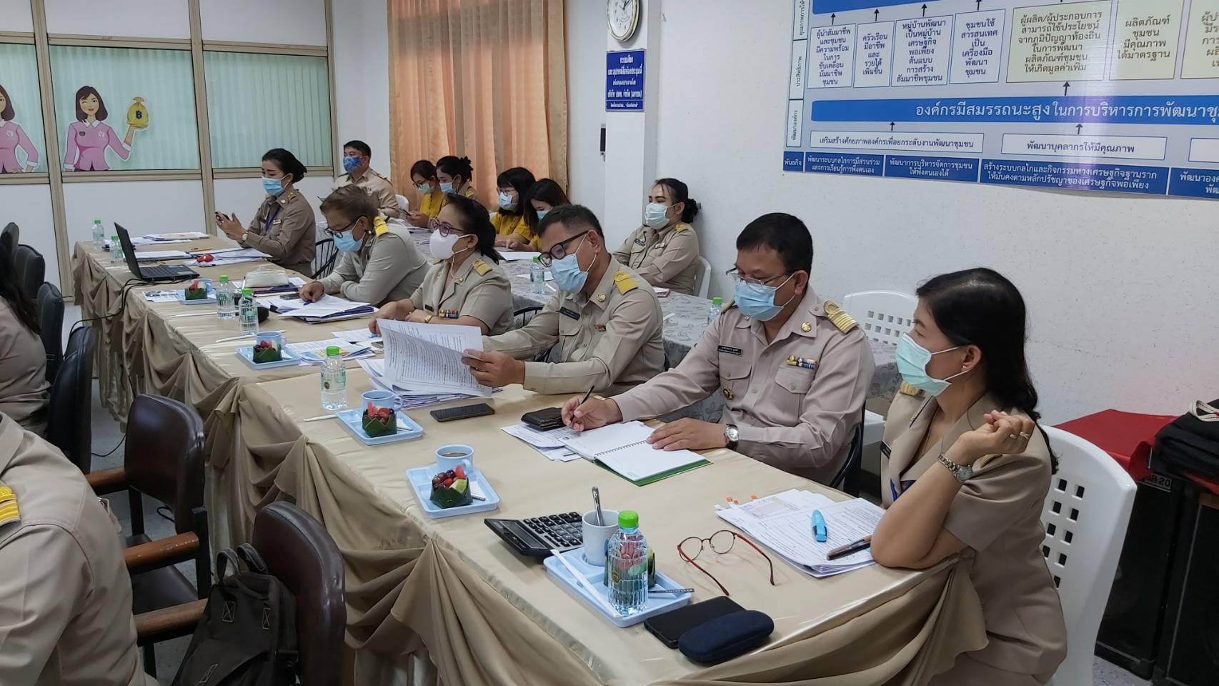 “พช.ระยอง” ประชุมผู้บริหารและนักวิชาการพัฒนาชุมชน ครั้งที่ 2/2564