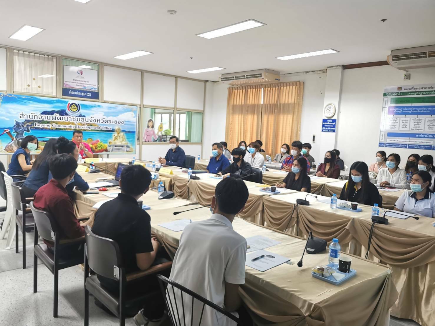 “พช.ระยอง” ปฐมนิเทศนักพัฒนารัฐบาลดิจิทัล (นพร.) เตรียมความพร้อมสนับสนุนปฏิบัติงานพื้นที่