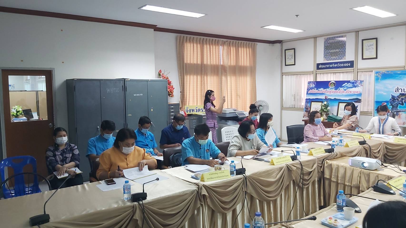 “พช.ระยอง”  ประชุมเชิงปฏิบัติการการดำเนินงานตามมาตรการปรับปรุงประสิทธิภาพในการปฏิบัติราชการ ประจำปีงบประมาณ พ.ศ 2564