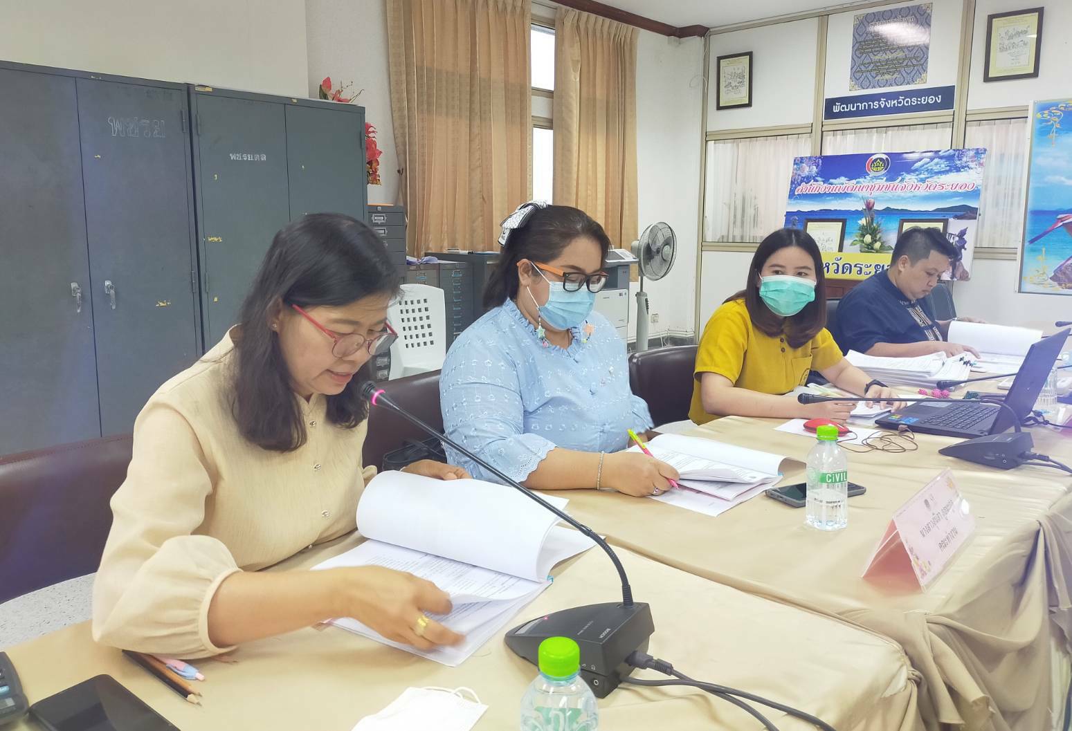 “พช.ระยอง” ประชุมคณะทำงานขับเคลื่อนกองทุนพัฒนาบทบาทสตรีจังหวัดระยอง ครั้งที่ 5 ประจำปีงบประมาณ พ.ศ.2564