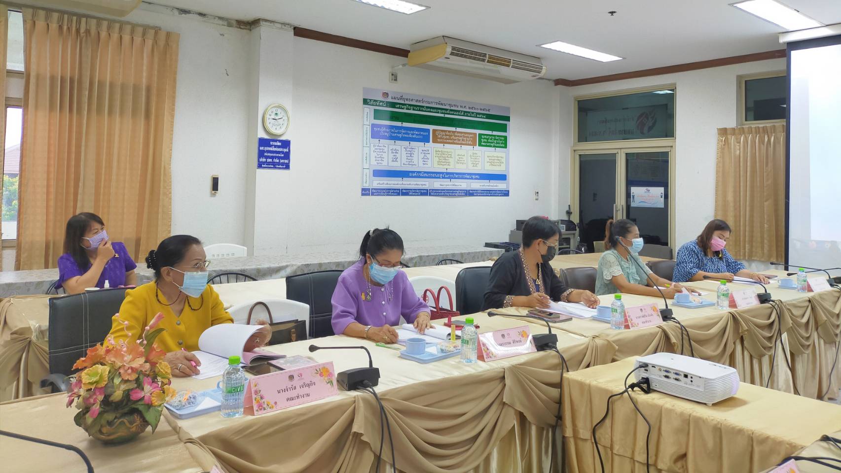 “พช.ระยอง” ประชุมคณะทำงานขับเคลื่อนกองทุนพัฒนาบทบาทสตรีจังหวัดระยอง ครั้งที่ 6 ประจำปีงบประมาณ พ.ศ.2564