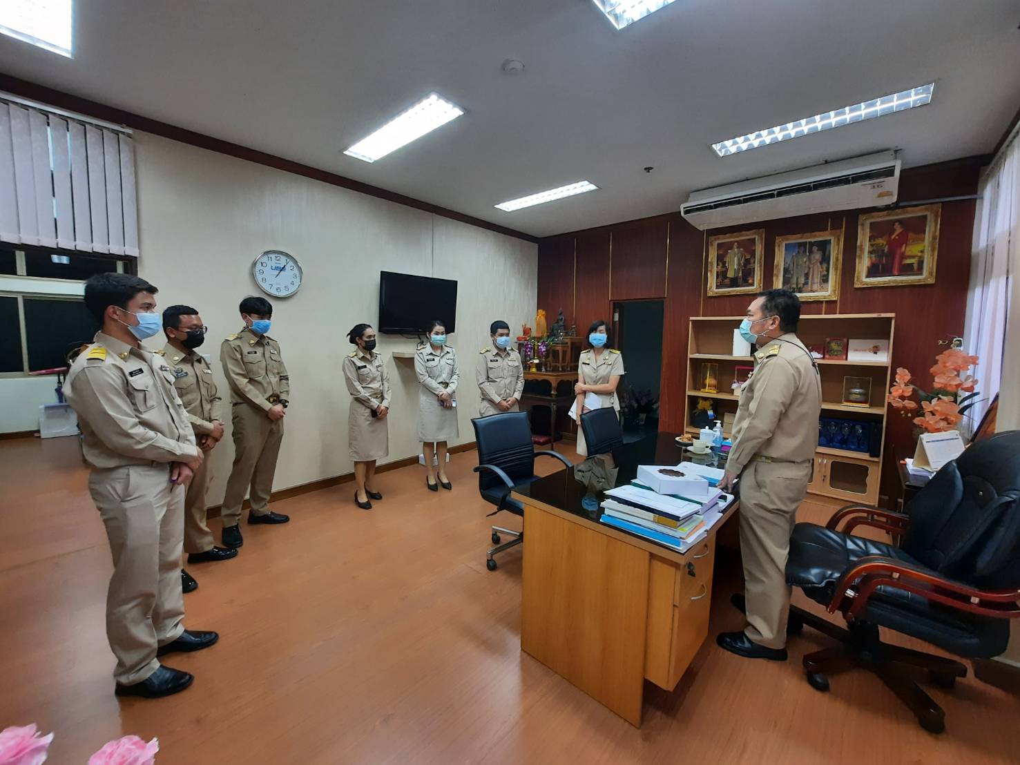 “พช.ระยอง” รับรายงานตัวและปฐมนิเทศพัฒนากร รุ่น 116 ที่ได้รับการบรรจุแต่งตั้งให้ปฏิบัติหน้าที่จังหวัดระยอง