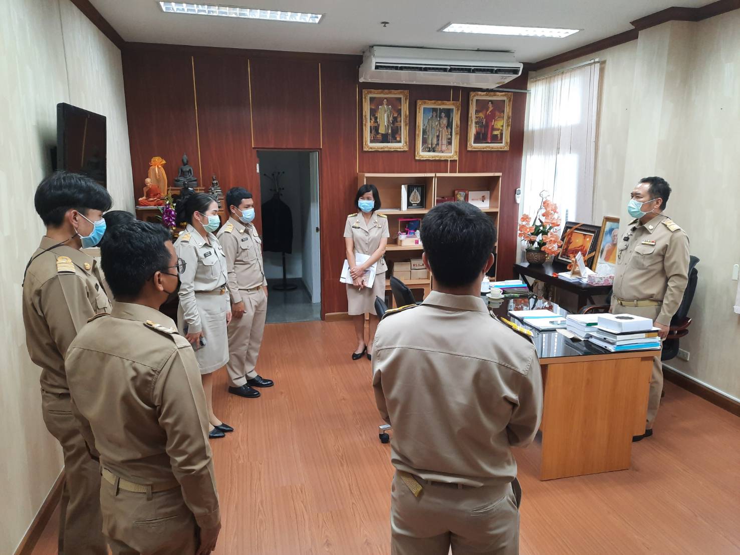 “พช.ระยอง” รับรายงานตัวและปฐมนิเทศพัฒนากร รุ่น 116 ที่ได้รับการบรรจุแต่งตั้งให้ปฏิบัติหน้าที่จังหวัดระยอง