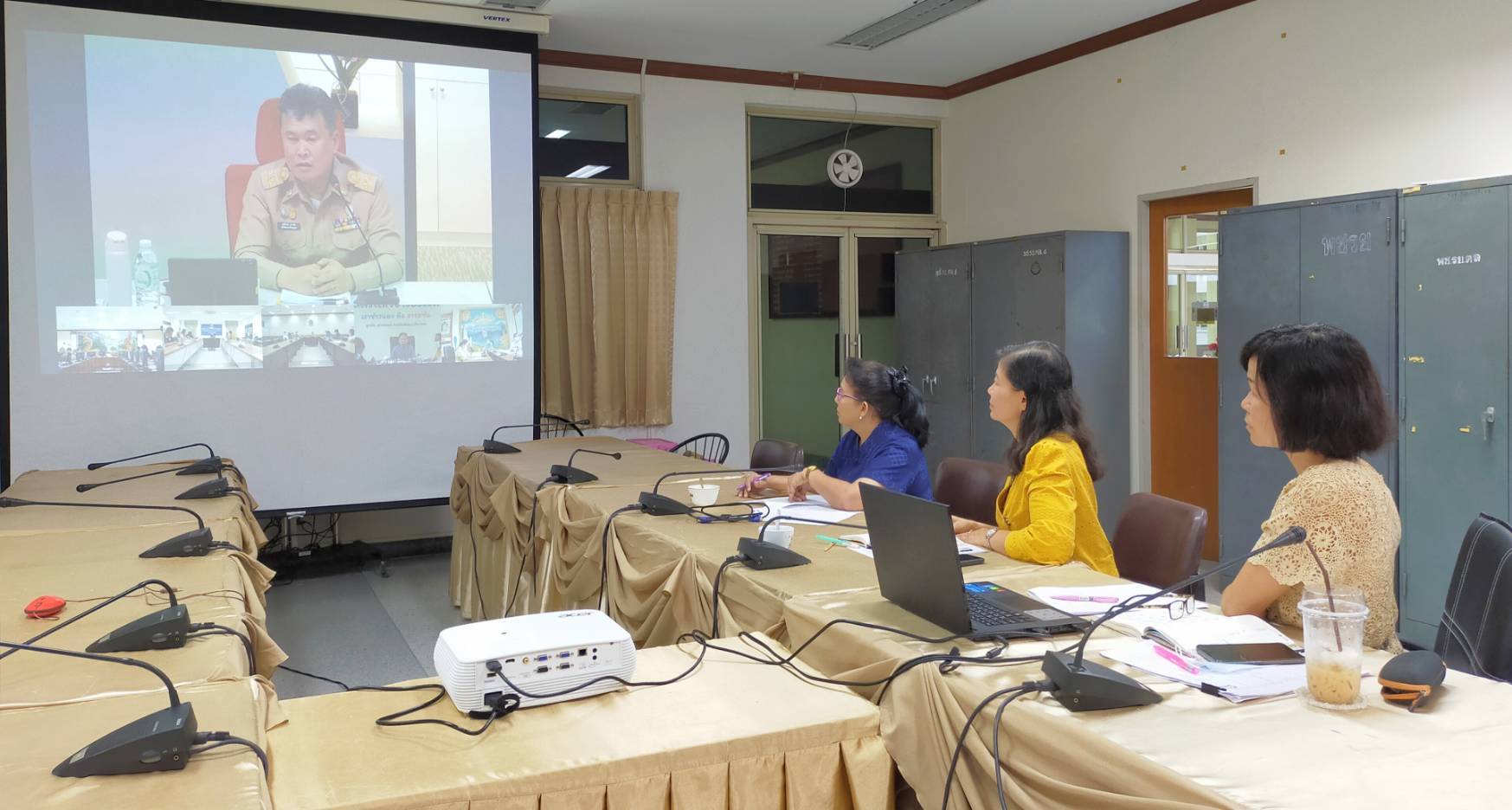 “พช.ระยอง” ร่วมรับฟังการประชุมกรมการพัฒนาชุมชน ครั้งที่ 3/2564